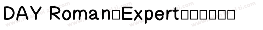 DAY Roman-Expert字体转换